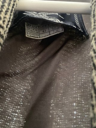 Abrigo Burberry Lana Gris Talla 52 Largo 14