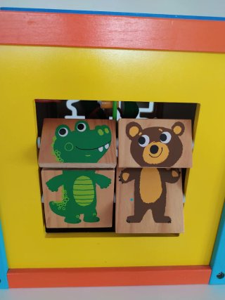 Cubo Habilidades Montessori Madera