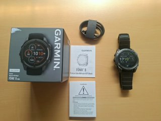 Garmin Fenix 8 Solar 51mm Negro/Plata