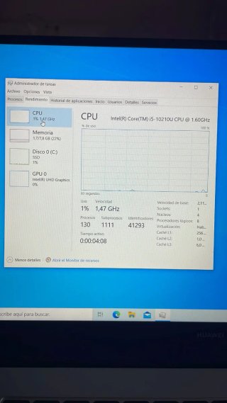 Portátil Huawei Intel Core i5 Plata