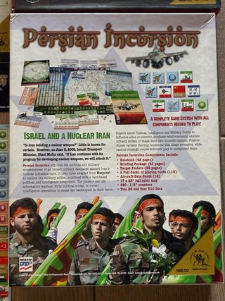 Persian Incursion Wargame Clash of Arms