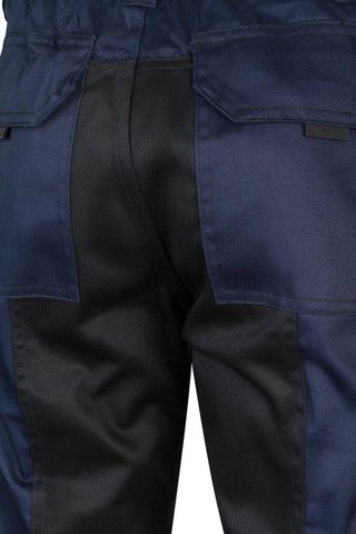Pantalón Velilla Bicolor Multibolsillos Azul