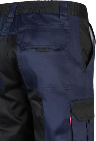 Pantalón Velilla Bicolor Multibolsillos Azul