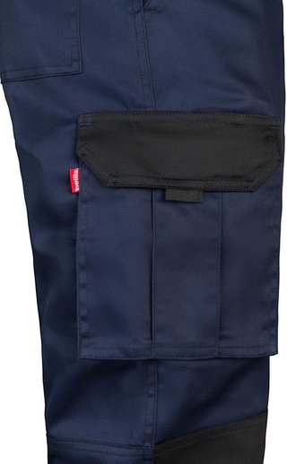 Pantalón Velilla Bicolor Multibolsillos Azul