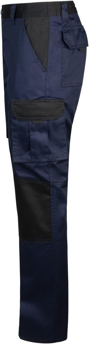 Pantalón Velilla Bicolor Multibolsillos Azul