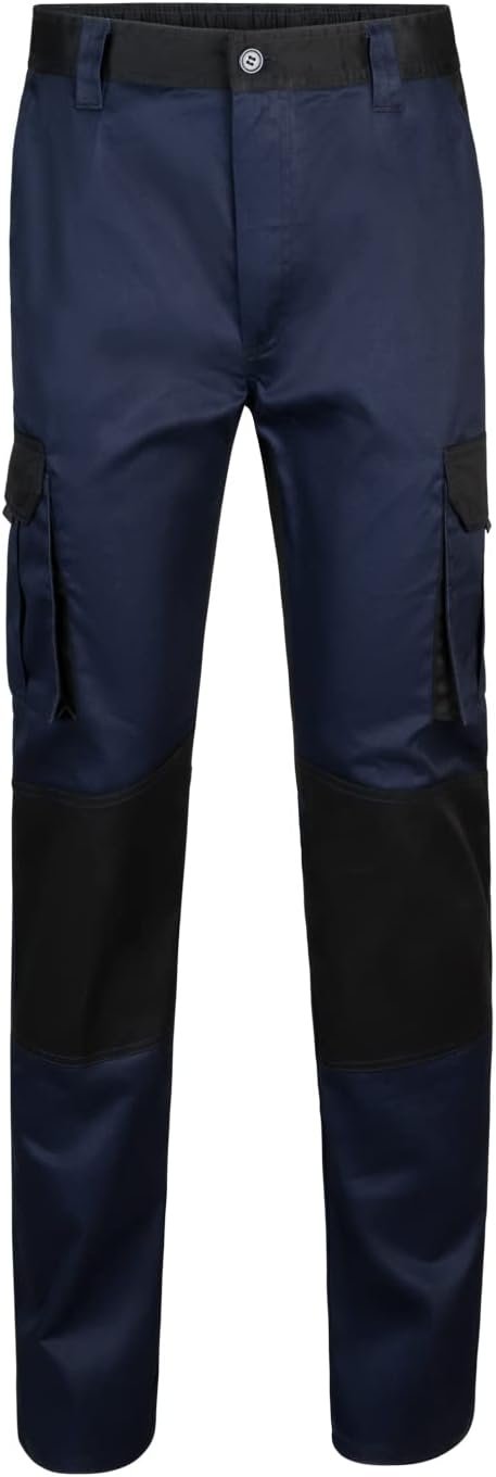 Pantalón Velilla Bicolor Multibolsillos Azul