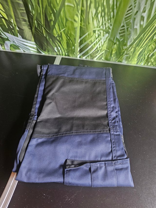 Pantalón Velilla Bicolor Multibolsillos Azul