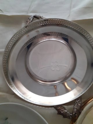 Besuguera Vintage Metal Porcelana