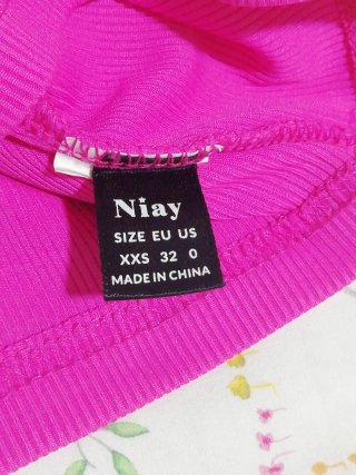 Camiseta top Talla XXS elástica Niay