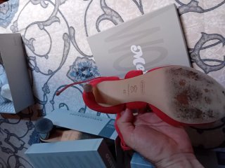 Scarpe Melluso rosse donna taglia 40