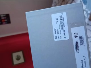 Scarpe Melluso rosse donna taglia 40