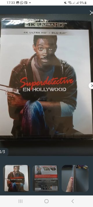 Lote 7 Películas Blu-ray/DVD