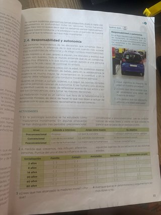 Educación en valores cívicos y éticos