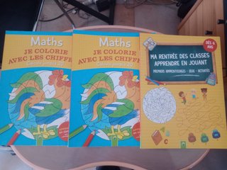 Libri Maths Je Colori con numeri