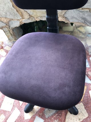Silla giratoria de oficina tela