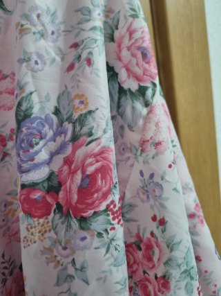 Bata Albornoz Reversible Flores Rosas