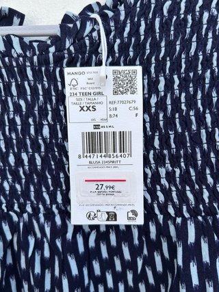 Camisa Mango XXS