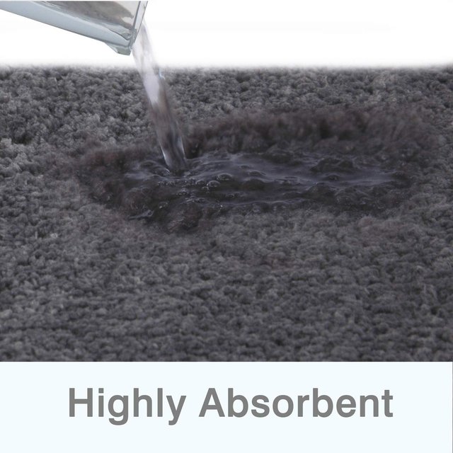 Alfombrilla Antideslizante Ducha 70x120 cm Gris