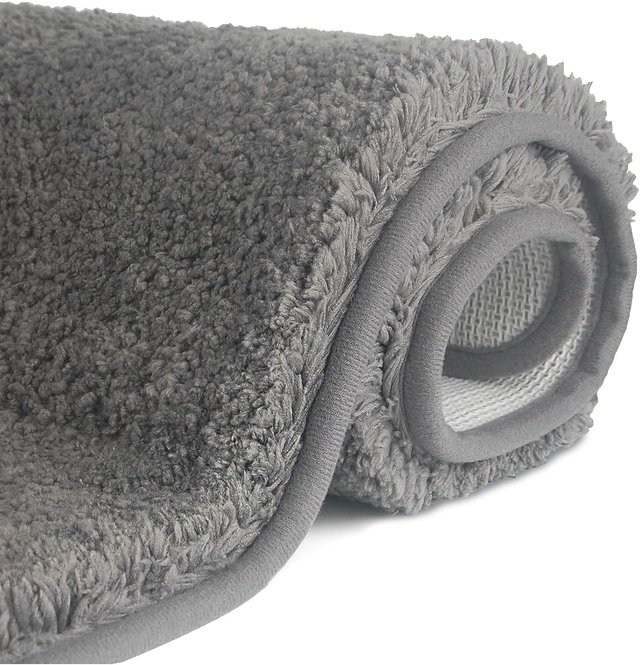 Alfombrilla Antideslizante Ducha 70x120 cm Gris