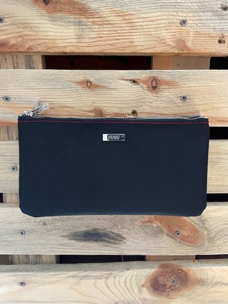 Cartera Hugo Boss Negra Cremallera Nueva