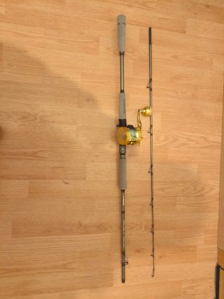 Caña y carrete de jigging ligero