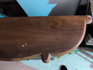 Mueble de entrada madera para restaurar