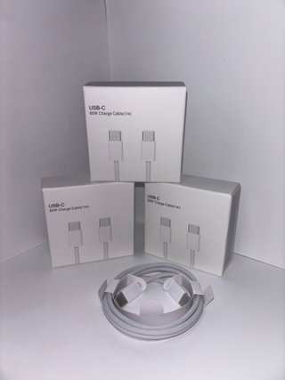 Cable USB-C Trenzado 60W Calidad Estándar NUEVO