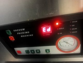 Máquina de envasado al vacío