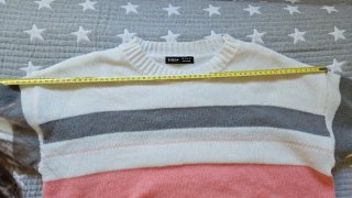Jersey mujer oversize Shein rayas S