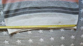 Jersey mujer oversize Shein rayas S
