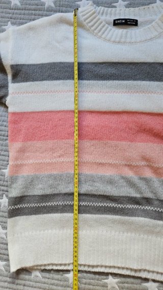 Jersey mujer oversize Shein rayas S