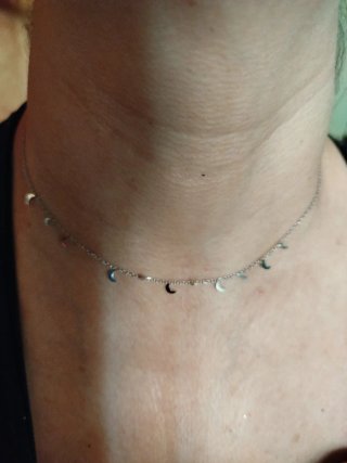 Collar Plata 925 Lunas