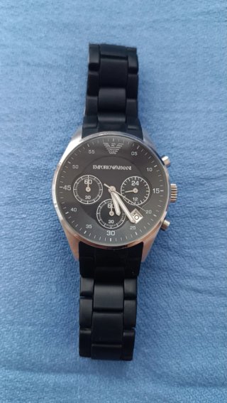 Reloj Emporio Armani AR5868 Negro/Plata