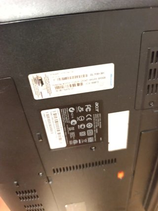 Portátil Acer Aspire para piezas 15