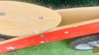 Bici de madera para niños