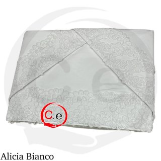 Completo Lenzuola Alicia con Pizzo