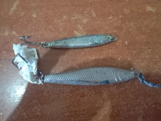 Lote 9 Cucharas Pesca