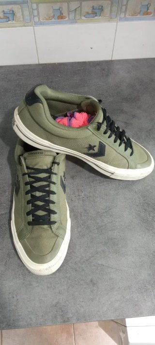 Zapatillas Converse Hombre Verde Talla 45