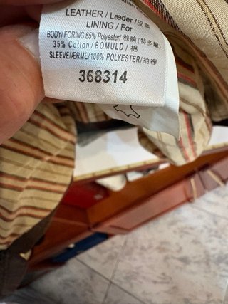 Giacca in vera pelle morbida leggera vintage