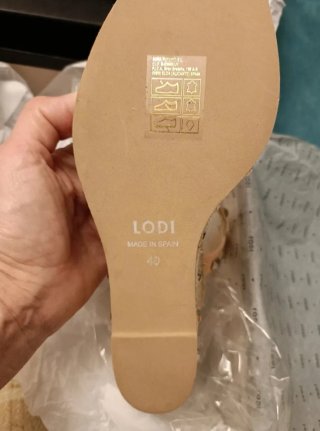 Alpargatas cuña" Lodi" Sin Usar