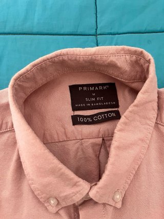 Camisa Rosa Manga Corta Primark