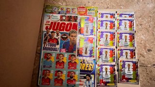 Jugon 231 + 10 sobres cromos MUNDIAL 2026