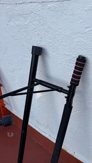 Barra de dominadas negra