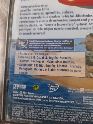 DVD Little Einsteins: Únete a la Aventura