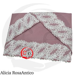 Set Lenzuola Bianco con Pizzo