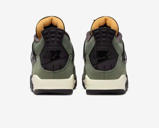 Jordan 4 x Undefeated Verde Militar