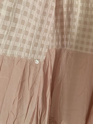 Vestido FRNCH cruzado rosa talla S