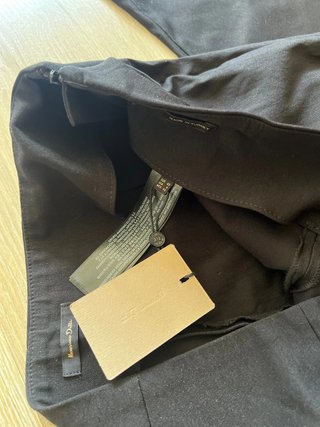 Pantalones Massimo Dutti Negros Talla 40