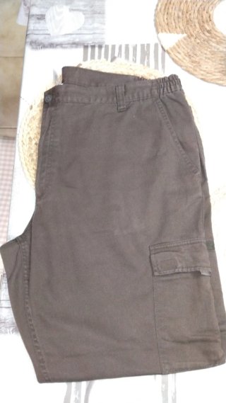 Pantaloni uomo marroni taglia 3XL