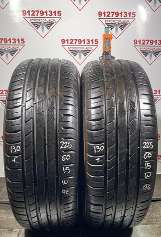 225 60 15 W KUMHO RUEDA AL 90% VIDA UTIL